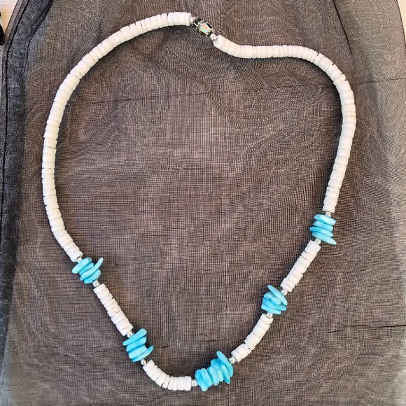 Puka Shell Necklace Jewelry Hawaiian Puka Shell 6 Barrel Clasp